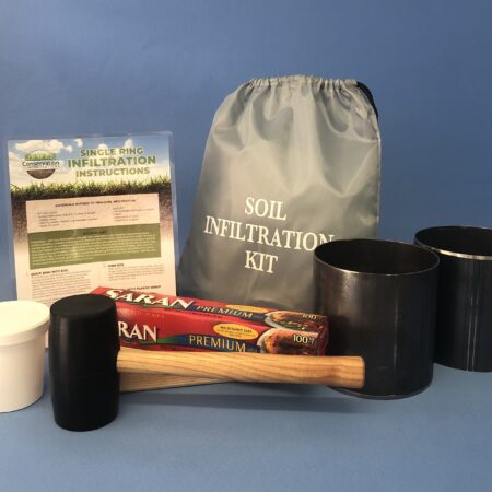 Soil Infiltration Kit w/2 Rings & Mallet (Steel)